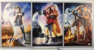 Exclusive Back To The Future Mini Triptych Print Signed By Drew Struzan