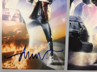 EXCLUSIVE BACK TO THE FUTURE MINI TRIPTYCH PRINT SIGNED BY DREW STRUZAN 2