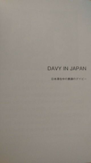 Davy Jones,  The Monkees,  Japanese Photo Book