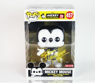 Bret Iwan Signed Autographed 10 Inch Mickey Mouse Funko Pop Exclusive Jsa