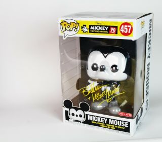 Bret Iwan Signed Autographed 10 Inch Mickey Mouse Funko Pop Exclusive JSA 2