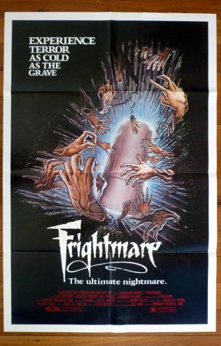Frightmare 1983 American One Sheet Horror Coffin Movie Poster