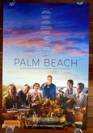 Palm Beach 2019 Australian Advance One Sheet Surfing Movie Poster