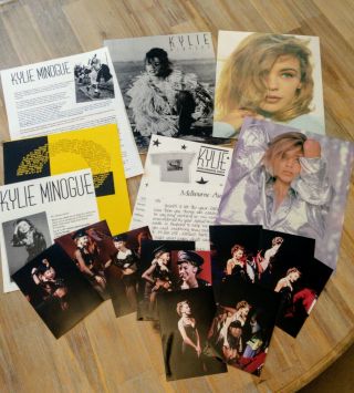 Kylie Minogue Australian Fanclub Pack Rare Vintage 1991