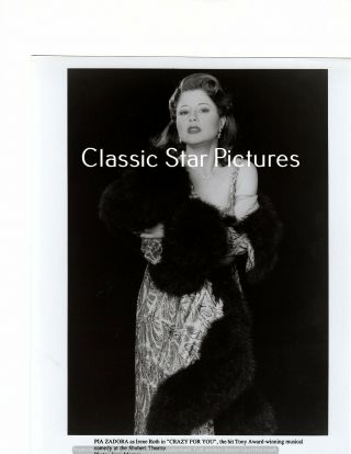L187 Pia Zadora Crazy For You 1992 Tony Award Winning Musical Photograph
