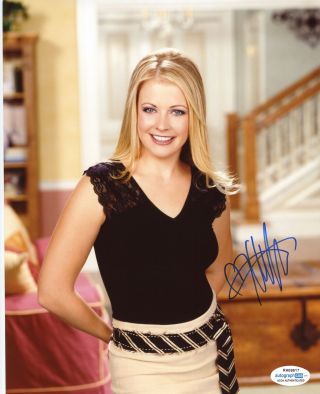 Melissa Joan Hart " Sabrina The Teenage Witch " Autograph Signed 8x10 Photo C Acoa
