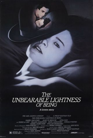 The Unbearable Lightness Of Being 1988 27x41 Orig Movie Poster Fff - 63159