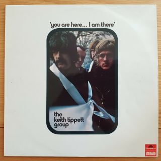 Rare Jazz Rock Fusion Lp The Keith Tippett Group You Are Here I Am There Og Uk