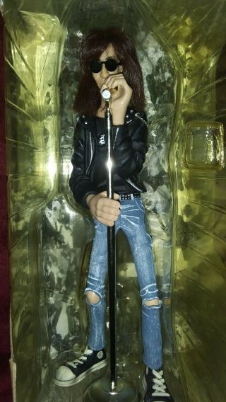 Joey Ramone 12 Inch Figurine Realistic Hair Made By The Stronghold Group 2003