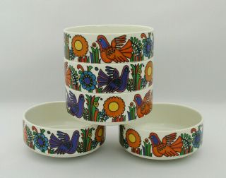 (5) Villeroy & Boch - Acapulco - 5 " Coupe Cereal Bowls - Luxembourg -