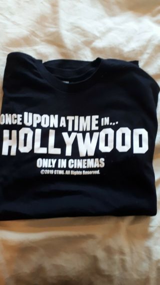 Once Upon A Time In Hollywood (promo T - Shirt - Extremely Rare)