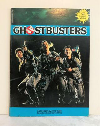 1984 " Ghostbusters " Film Adaptation Book - Scholastic Books - Young Adult