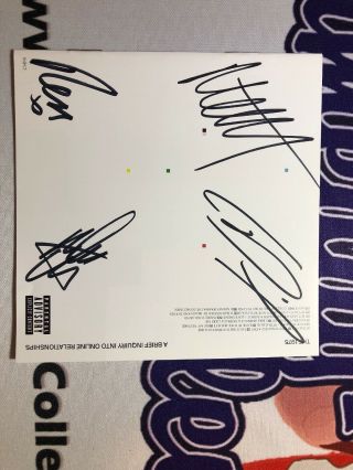 The 1975 Group Autographed Signed Cd Booklet W/coa
