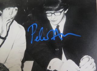 Peter Asher PAUL McCARTNEY THE BEATLES Signed Autograph 8x10 Photo 2