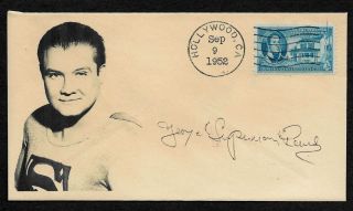Superman George Reeves Featured On Ltd Edition Collector 