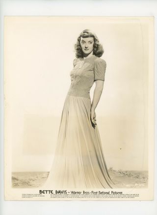 Bette Davis Movie Still 8x10 Dinner Gown Portrait,  Wrinkles 1941 18586