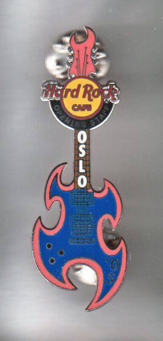 Hard Rock Cafe Pin: Oslo Grand Opening Staff Le100