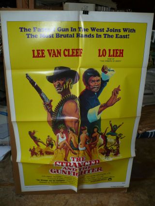 The Stranger And The Gunfighter Nr Orig 1 - Sh / Movie Poster (lee Van Cleef)