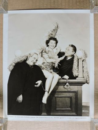 Grace Mcdonald With Olsen And Johnson Leggy Pinup Portrait Photo 1945