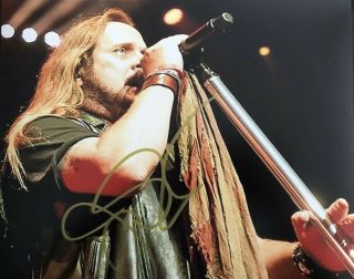 Johnny Van Zant Signed 8x10 Photo Autographed Lynyrd Skynyrd Lead Singer Rare