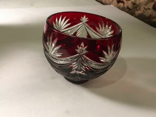 Waterford Winter Wonderland Nut Bowl Crystal