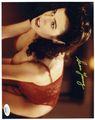 Sean Young Jsa Autograph 8x10 Photo Hand Signed