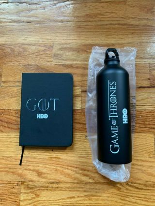 San Diego Comic - Con Sdcc 2019 Hbo Game Of Thrones Hall H Thermos And Notebook
