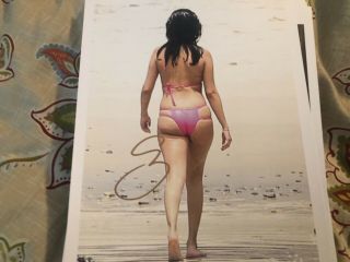 Selena Gomez Hot Booty Signed 8.  5 X 11 Auto Autograph W/ & Holo