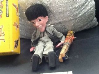 Vintage 60s Pelham Puppet Marionette BEATLES George Harrison instructions 2