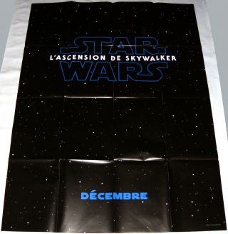 Star Wars The Rise Of Skywalker Large French Poster Teaser