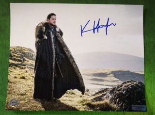 Kit Harington Hand Signed Autograph 8x10 Photo Game Of Thrones