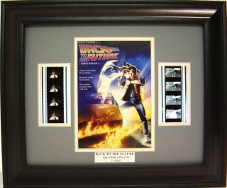 Back To The Future Framed Film Cell Michael J.  Fox