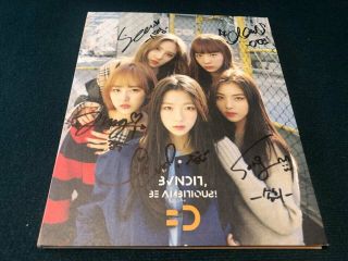 Bvndit Album Autograph All Member Signed Promo Album Kpop 01