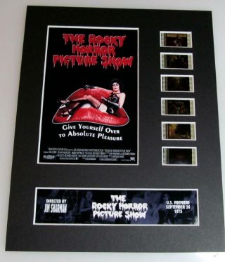 Rocky Horror Picture Show 35mm Movie Film Cell Display 8x10 Presentation