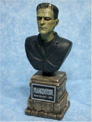 Universal Monsters Bust Frankenstein Boris Karloff Horror Figure