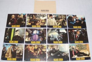 Star Trek First Contact Patrick Stewart Jonathan Frakes 12 French Lobby Cards