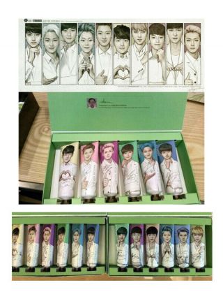 Authentic/Official EXO Sehun Baekhyun Chanyeol Nature Republic Hand Cream Set 3