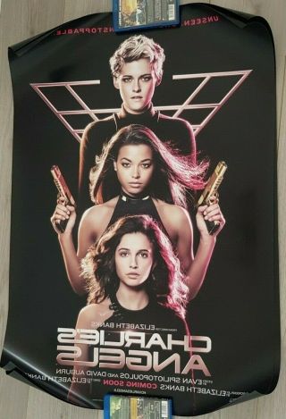 CHARLIE ' S ANGELS (2019) - ADVANCE POSTER 27x40 DS 2