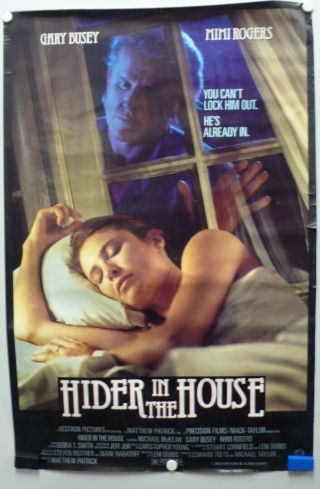 Hider In The House 1989 Michael Mckean,  Gary Busey,  And Mimi Rogers - Poster