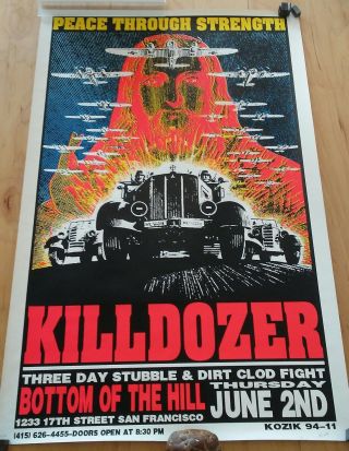 3 Posters (1) Killdozer (1) The Jesus And Mary Chain (1) Love & Rockets