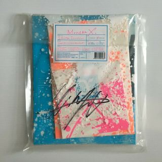 [sealed] Monsta X 1st Repackage Album Shine Forever Ver.  Signed By Kihyun[vol.  1]