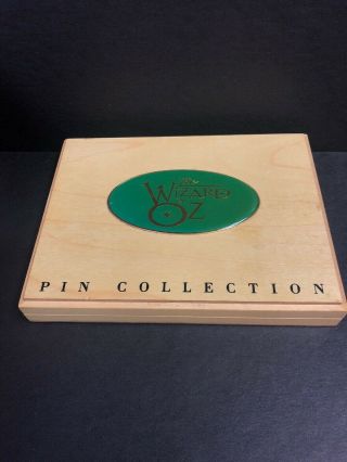 The Wizard Of Oz 6 Pins In Wooden Box Set Warner Bros Studio Store (1997)