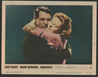 Indiscreet Lobby Card (fine) 1958 Cary Grant Movie Poster Art 1025
