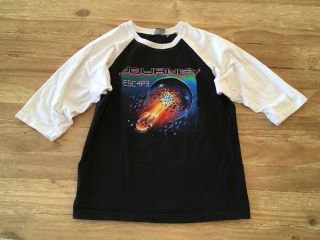 Vintage Journey Escape Raglan 3/4 Sleeve Rock T Shirt Mens Medium Usa