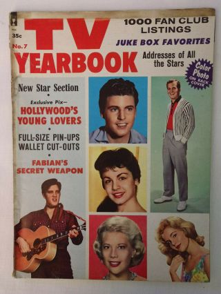 Tv Yearbook No.  7 - Elvis Dinah Shore - 1959