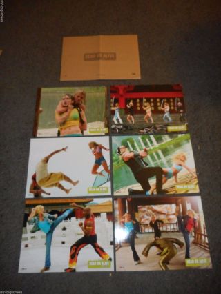 Doa: Dead Or Alive - Set Of 6 French Lobby Cards - 2006 - Jaime Pressly