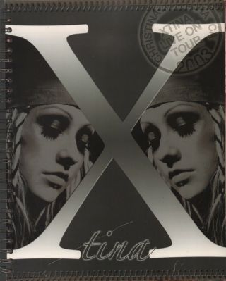 Christina Aguilera 2003 Xtina Live On Tour Concert Program Book Booklet Ex 2 Nmt