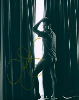 John Stamos Full House B&w Butt Exposed Hand Signed 8x10 Autographed Photo 2