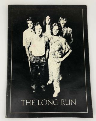 The Eagles 1980 Long Run Tour Book Program