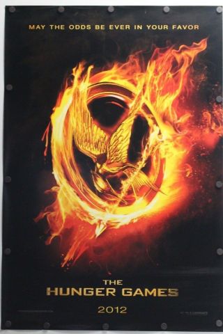 The Hunger Games 2012 Double Sided Movie Poster 27 " X 40 "